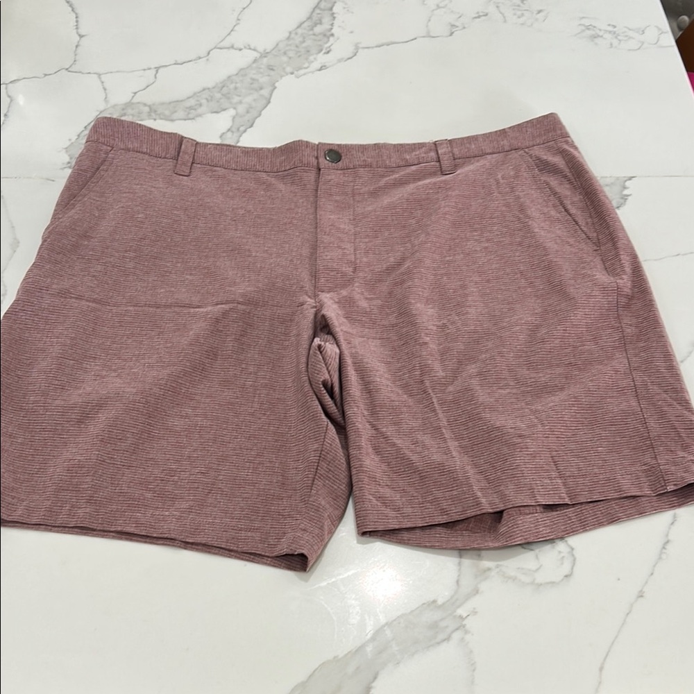 George‎ Red Checkered Shorts. Size 42